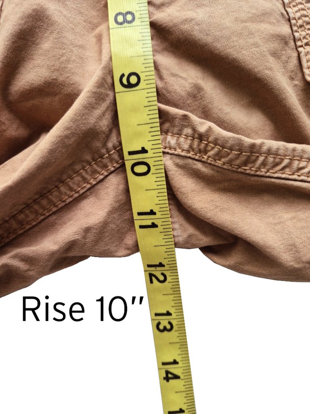 American Eagle Cargo Pants in Deep Tan Color with Ankle Ties Size 0 - Picture 11 of 16
